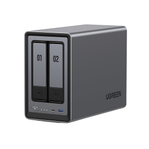 NASync DXP2800 | SO UGOS Pro |  Intel N100 12th Gen Intel® 4 Core™ | 2 Bahías SATA hasta 48TB | 2-Bahias (M.2 NVMe) hasta 16TB | 8GB DDR5 (Exp. a 16GB) | Ethernet 2.5G  | HDMI 4K | 2* USB2.0 | 1*USB 3.2Gen | 1* USB 3.2Gen2 | 1*USB-C 3.2Ge