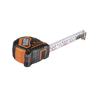 Flexómetro Profesional / 7.5 m (24.6 ft) / Gancho Doble Magnético / Cinta Bifaz Imperial-Métrica / Freno de Alta Velocidad / Revestimiento de Nylon - Image 3