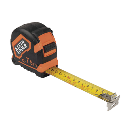Flexómetro Profesional / 7.5 m (24.6 ft) / Gancho Doble Magnético / Cinta Bifaz Imperial-Métrica / Freno de Alta Velocidad / Revestimiento de Nylon - Image 2