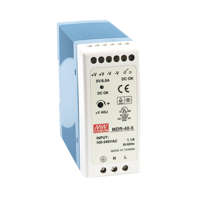 Fuente de poder Industrial Riel Din 5Vcc, 40W - Image 2