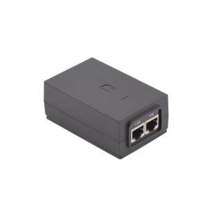 Adaptador PoE Ubiquiti de 24 VDC, 1.0 A Puerto Fast Ethernet