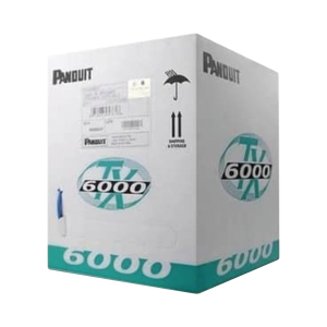 Bobina de Cable UTP 305 m. de Cobre, TX6000™ PanNet, Reelex, Blanco, Categoría 6 Mejorado (23 AWG), PVC (CM), de 4 pares