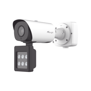 Cámara Bullet Inteligente con IA, Luz Suplementaria y Reconocimiento Vehicular para Monitoreo de Tráfico