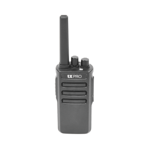 Radio Portátil VHF, 5W de Potencia, Scrambler de Voz, Alta Cobertura, 136-174 MHz, 16 canales preconfigurados