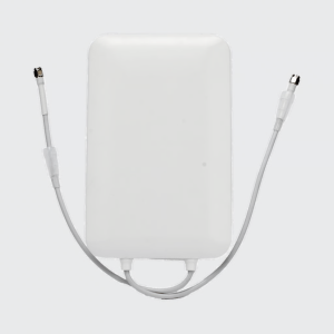 Antena Sectorial Wi-Fi de 90° para Exterior con Montaje / 2.4 y 5 GHz / Ganancia 15 dBi / Conectores RPSMA / Ideal para APs Conectorizados Unifi, Altai, TP-Link y Grandstream.