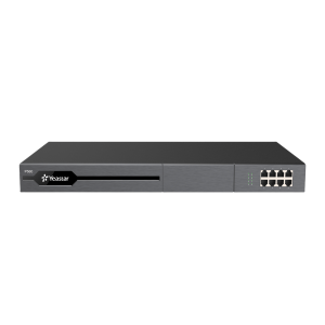 Conmutador Enterprise modular yeastar 100 extensiones,30 llamadas simultaneas, Hasta 8 puertos fxo/fxs con modulo de expansion, hasta 200 extensiones y 60 llamadas simultaneas con modulo de expansion D30, soporte E1 con modulo de expansion EX30