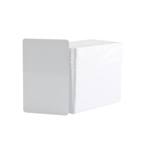 Paquete de 500 Tarjetas UltraCard 10 milesimas Grosor/ Adhesivas/ Imprimibles por un sólo lado / Para pegar sobre tarjetas/ CR80