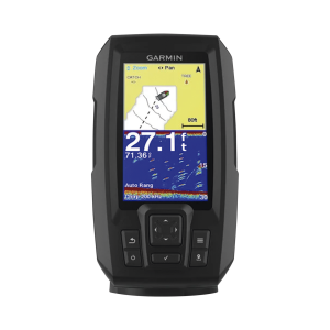 Fishfinder STRIKER™ Plus 4 con GPS Integrado / Pantalla QSVGA 272 x 480 píxeles / Frecuencias 50-200 kHz / Potencia 200 W RMS / Tecnología de Ganancia Automática / Sensor de Temperatura / Resistencia al Agua IPX7