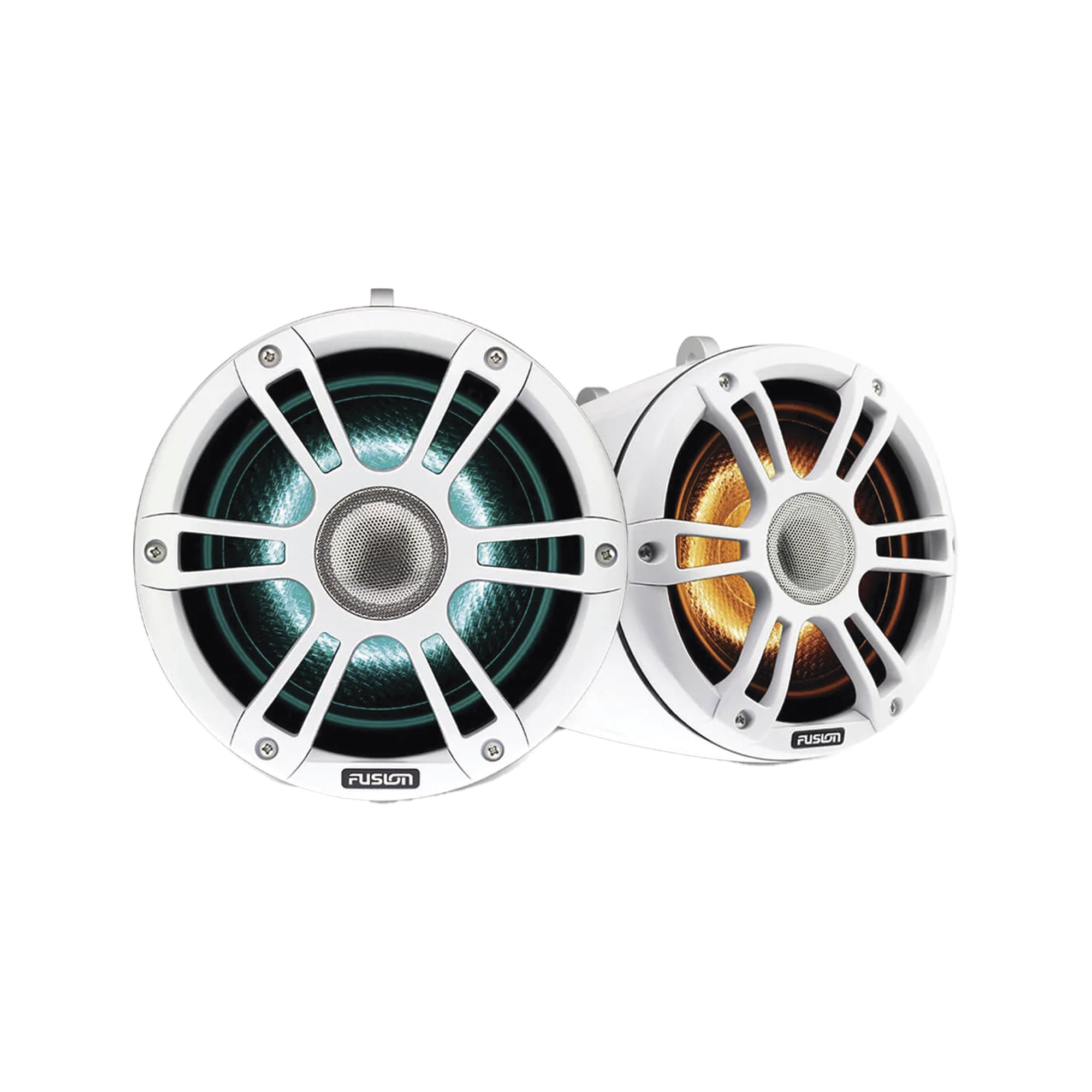 Altavoces marinos de torre serie Signature 3 con iluminación led de 7.7" Fusion