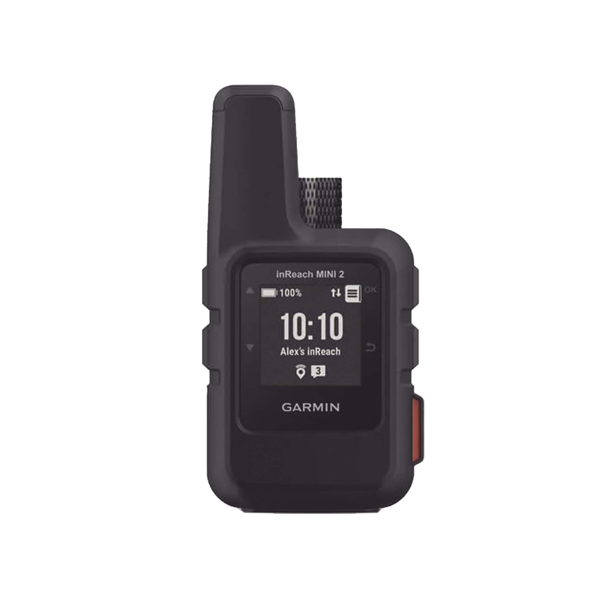 GPS portátil Inreach Outdoor / Pantalla Monocroma Transflectiva 23 x 23 mm / Resolución 176 x 176 píxeles / Batería Recargable de Iones de Litio / Autonomía Hasta 14 Días / Resistencia al Agua IPX7 / Conectividad