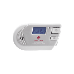 Detector Combo de Combinación de Gases Explosivos: Metano (GN), Propano (LP) y Monóxido de Carbono (CO), Con Pantalla Digital Retroiluminada, 120 Vca y Batería de Respaldo