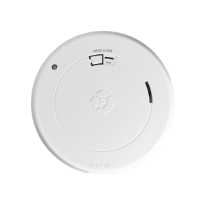 Alarma de Humo First Alert SM210L / Sensor Fotoelectrico / Batería de Litio Sellada de 10 Años / Luz de Seguridad / Rango de Temperatura 4.4°C a 37.8°C/ Cumple UL217, CSFM, NFPA 72, NFPA 101, ICC