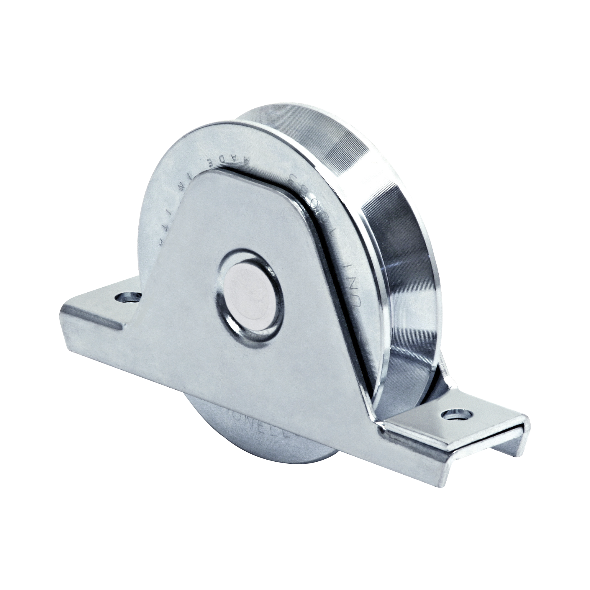 336V - Rueda de 16 cm / Capacidad Para Puertas de Hasta 640 kg / Canal Tipo "V"