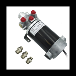 Bomba Hidráulica de Engranajes PUMP-4 / 12 V CC / Reversible / Caudal 3.0 L/min / Desplazamiento Cilindro 290-960 cc / Conexiones ORB / Compatible con SteadySteer / Requiere Sistema NAC-3 o AC42