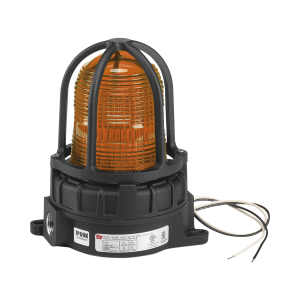 Luz de advertencia LED para ubicaciones peligrosas, montaje para superficies, 24 VCD, color Ámbar