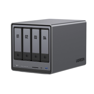 NASync DXP4800 | SO UGOS Pro |  Intel N100 12th Gen Intel® Quad Core™ | 4-Bahias (SATA) hasta 96TB | 2* M.2 SSD hasta 16TB| 8GB DDR5 (Exp. a 16GB) | 2.5Gb Dual Ethernet | HDMI 4K | 2* USB2.0 | 1*USB 3.2Gen | 1* USB 3.2Gen2 | 1*USB-C 3.2Gen2 | SD