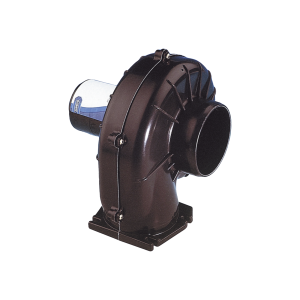 Soplador de ventilación marina de 3 pulgadas con montaje en brida, construido en plástico reforzado