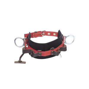 Cinturón de Liniero de Lujo, Fabricado en Poliéster, con 2 Anillos tipo D, Talla 40.