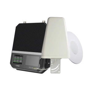 KIT Amplificador de señal celular 4G LTE, 3G y VOZ con antena direccional. Especial para cubrir áreas de hasta 4300 Metros Cuadrados por ser de grado comercial e industrial. Soporta múltiples operadores, tecnologías y usuarios.