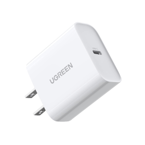 Cargador USB-C de 20W | 1 USB-C de Carga Rápida | QC4.0+ | PD3.0 | PPS | BC1.2| Carga Inteligente | Chip PWM | Múltiple Protección | Mayor Eficiencia Energética | Tamaño Compacto | Carcasa Ignifuga | Color Blanco.