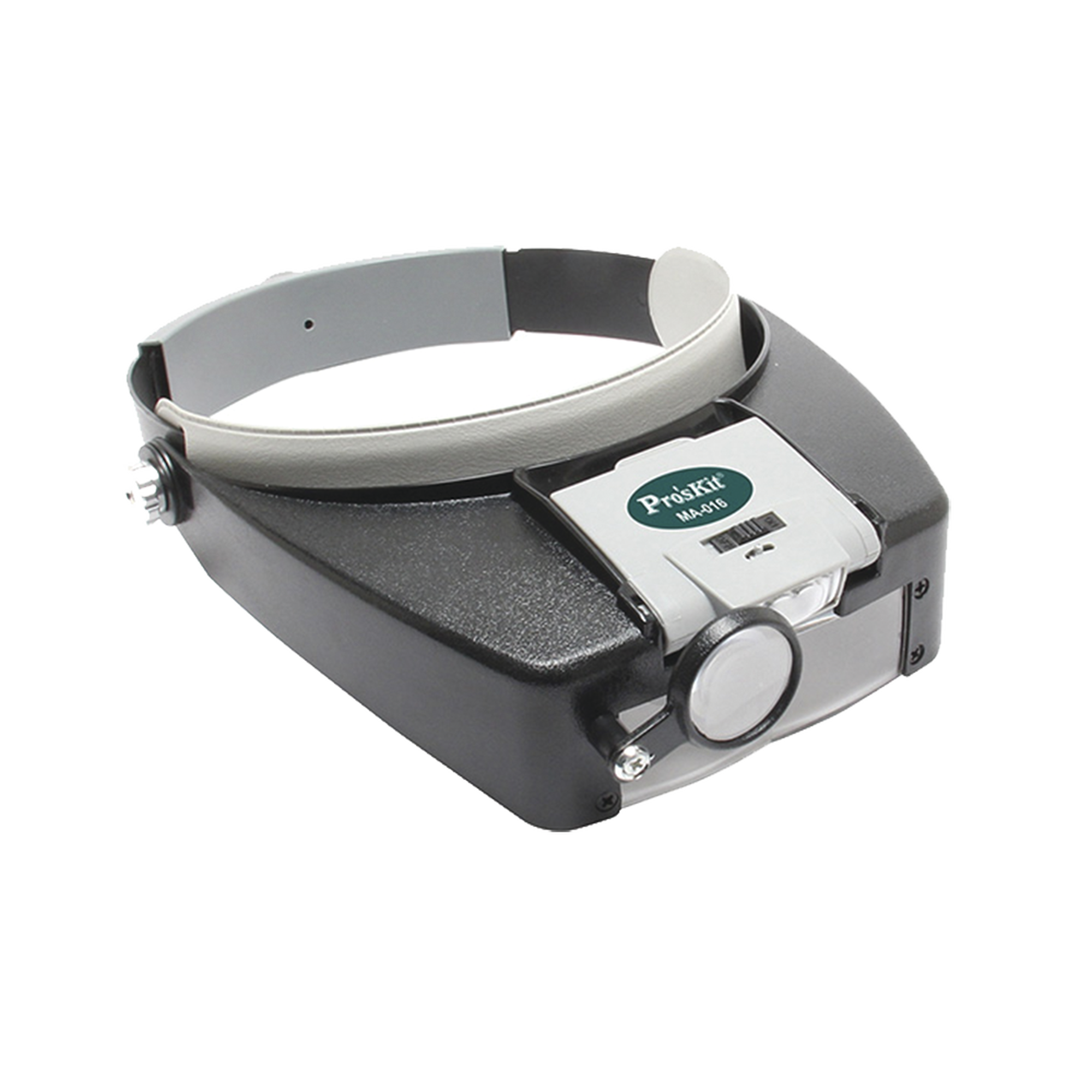 Lampara LED en correa frontal con lentes de aumento 1.8X, 2.6X y 5.8X.