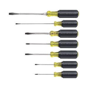Juego de Desarmadores de Punta Plana y Phillips (7 Piezas).