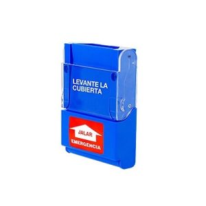 Estación manual de Emergencia / Policarbonato Alta Resistencia / 2 Años Garantia