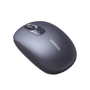 Mouse Inalámbrico 2.4G 800/1200/1600/2400 DPI | Función de 3 botones | Alcance 10m | Silencioso |  Ergonómico | Anti-caída y Anti-interferencias | Batería Alcalina AA incluida  | Midnight Blue.
