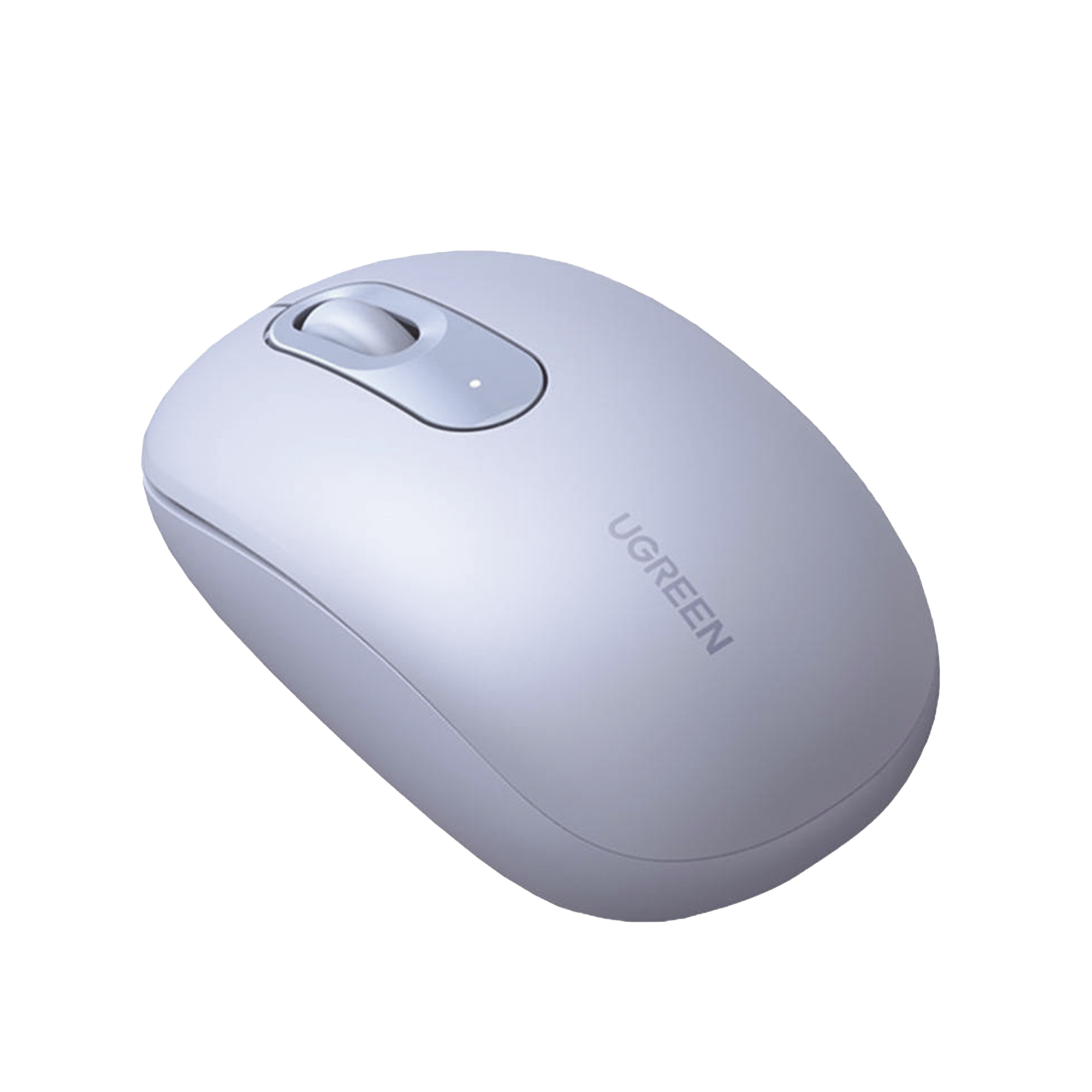 Mouse Inalámbrico 2.4G 800/1200/1600/2400 DPI | Función de 3 botones | Alcance 10m | Silencioso |  Ergonómico | Anti-caída y Anti-interferencias | Batería Alcalina AA incluida  | Color Dusty Blue.