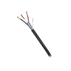 3 x 18 AWG / Cable / Blindado / 305 Metros / Riser / Color Gris / Hecho en México