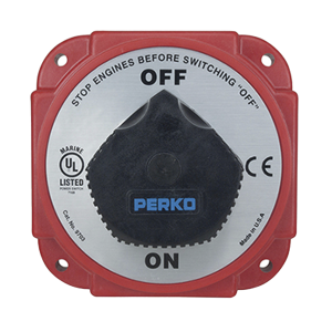 Switch Selector de Batería y Alternador On / Off de Servicio pesado,  para Sistemas Eléctricos Marinos