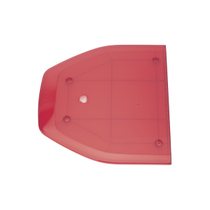Domo lateral de reemplazo para barra de luces SP216 de la Marca SignalPro, Color Rojo