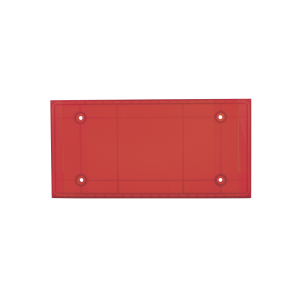 Domo Central Pequeño de reemplazo para barra de luces SP216 de la marca SignalPro, Color Rojo