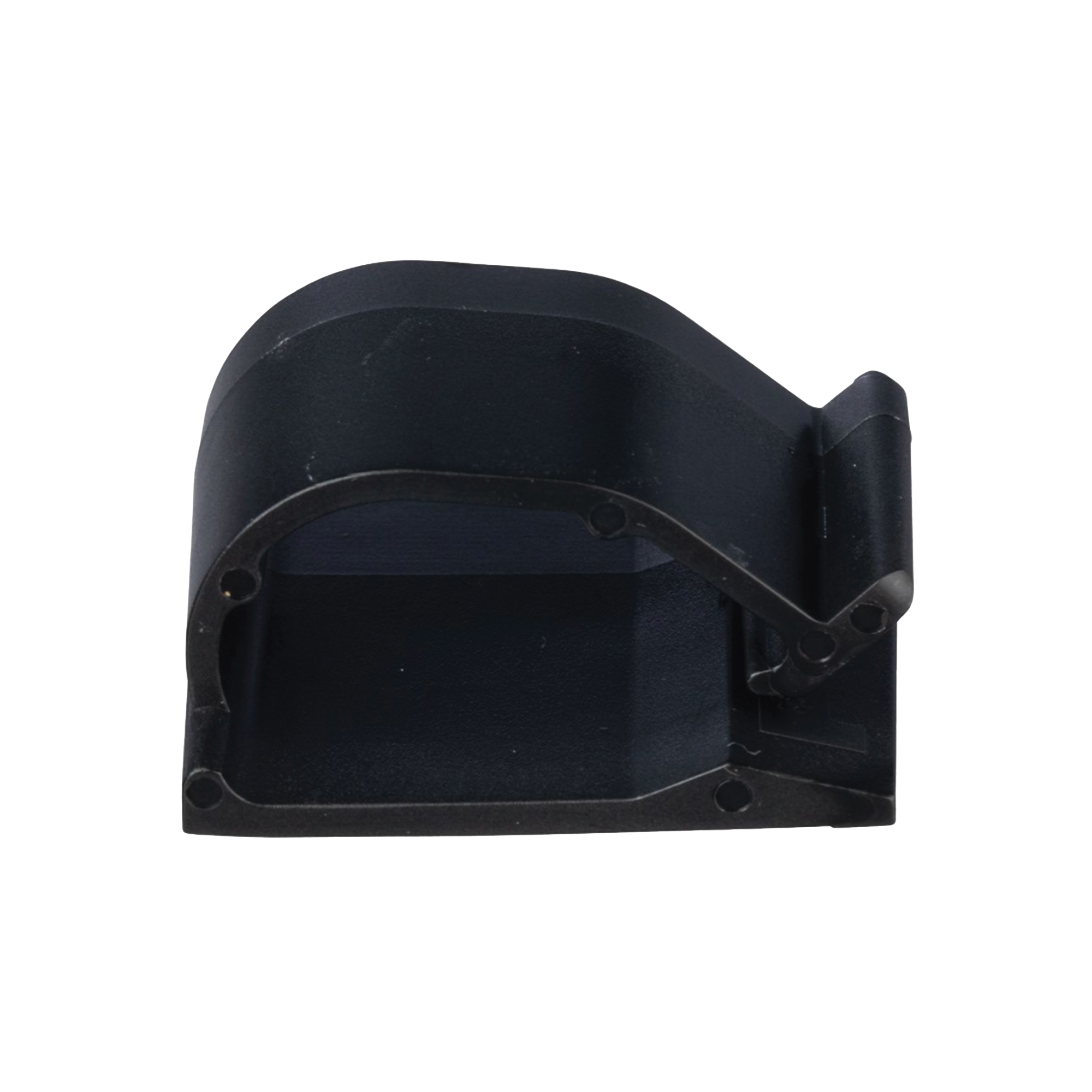 Clip de Nylon 6.6 con Adhesivo, Para Cables de Hasta 15.8 mm de Diámetro, Uso Interior/Exterior, Color Negro, Paquete de 100pz