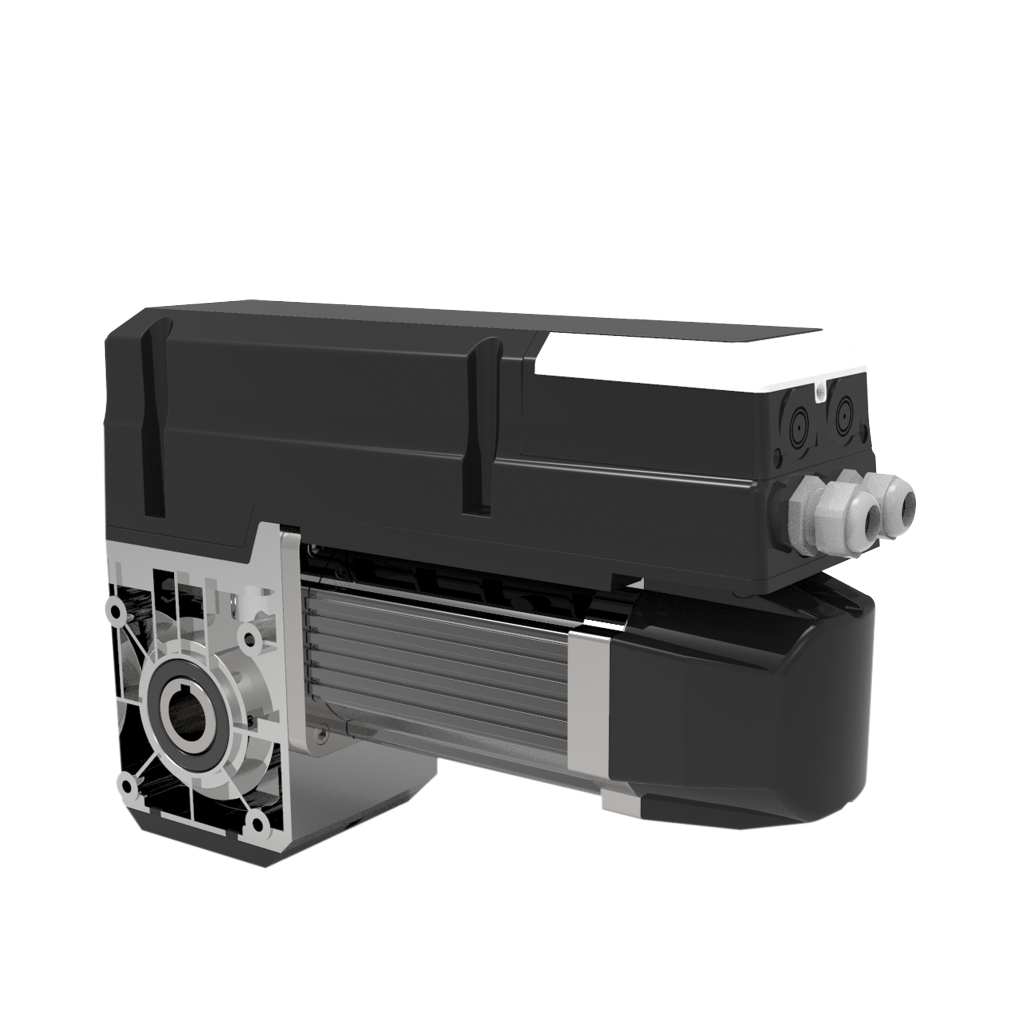 Motor para puertas de garage / Enrollables / Seccionales / 1HP / Silencioso / Estético / Fuerte / Iluminación LED / Torque 50Nm / Montaje lateral .