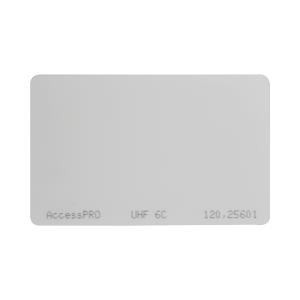 Tag UHF tipo Tarjeta para lectoras de largo alcance 900 MHZ / EPC GEN 2 / ISO 18000 6C / No imprimible / NO incluye porta tarjeta