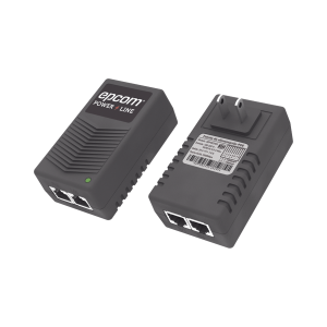 Adaptador de pared / Inyector PoE / 24 Vcc / 1 A / Controlado por chip IC / Protección contra OV, OC, SC, UV/  Fácil de instalar