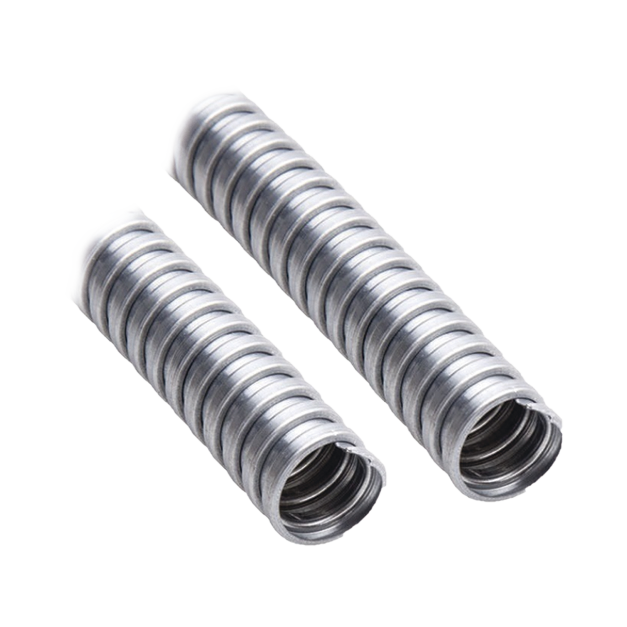 Tubo Flexible de 1 1/2" (38 mm) en Acero Galvanizado. Rollo con 30 m.