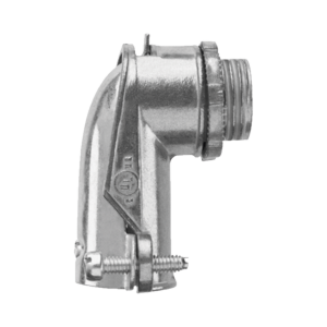 Conector curvo para tubo flexible 3/4" (19 mm)