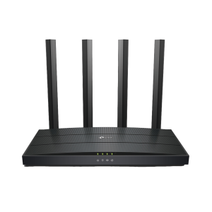 Router WiFi 6 AX 1500Mbps / MU-MIMO 2X2 y OFDMA / 1 Puerto WAN 10/100/1000 Mbps / 3 Puertos LAN 10/100/1000 Mbps / 4 Antenas / Conexión Inalámbrica OneMesh