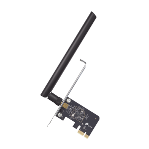 Adaptador  PCI inalámbrico doble banda AC 600 Mbps / Antena de alta ganancia / Tecnología MU-MUMO / Seguridad WPA3 / Soporte de perfil bajo y Altura completa