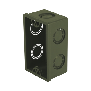 Caja Chalupa de 1/2" para Instalaciones de PVC Conduit Pesado.