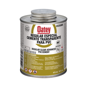 Pegamento / Cemento Claro de 473 ml para Tubo Conduit PVC Pesado.