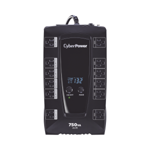 UPS de 750 VA/450 W, Topología Línea Interactiva, Entrada 120 Vca NEMA 5-15P, Tipo Gabinete Compacto, Con 12 Tomas NEMA 5-15R