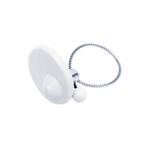 Paquete de 100 Tags AM Para Botellas, Color Gris Claro