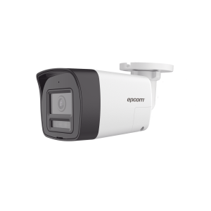 [Audio Bidireccional + Dual Light + ColorVu] Bala TURBOHD 4K (8 Megapixel) / Lente 2.8 mm / 30 mts IR EXIR + 20 mts Luz Blanca / Micrófono y Bocina Integrado / Exterior IP67 / Metal / dWDR