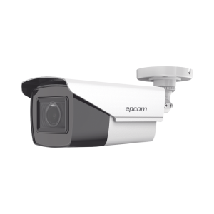 Bala TURBOHD 5 Megapixel / Lente Mot. 2.7 a 13.5 mm / 40 mts IR EXIR / dWDR / TVI-AHD-CVI-CVBS / Exterior IP67 / 12 Vcc / 24 VCA