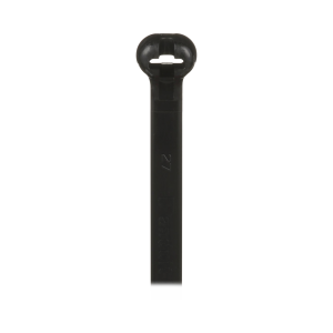 Cincho Dome-Top Nylon 6.6, 378mm largo x 7mm ancho, Color Negro. Paquete de 250 piezas