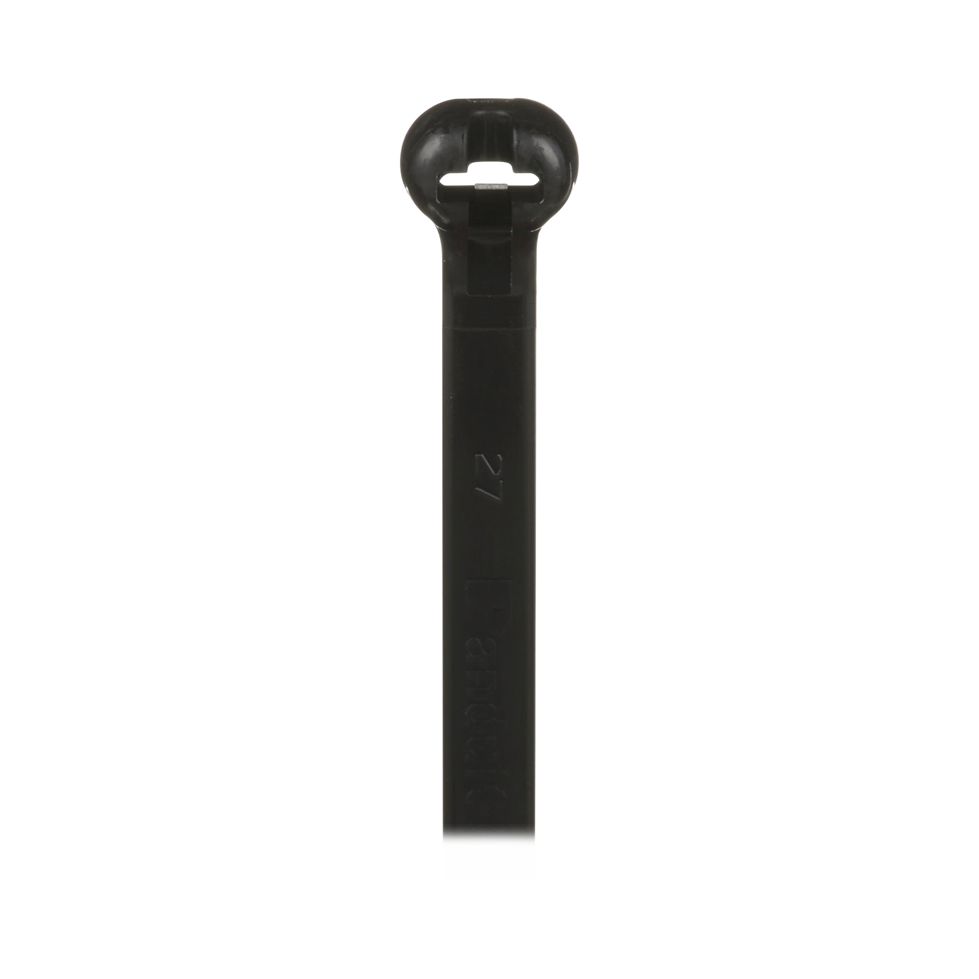 Cincho Dome-Top Nylon 6.6, 378mm largo x 7mm ancho, Color Negro. Paquete de 250 piezas