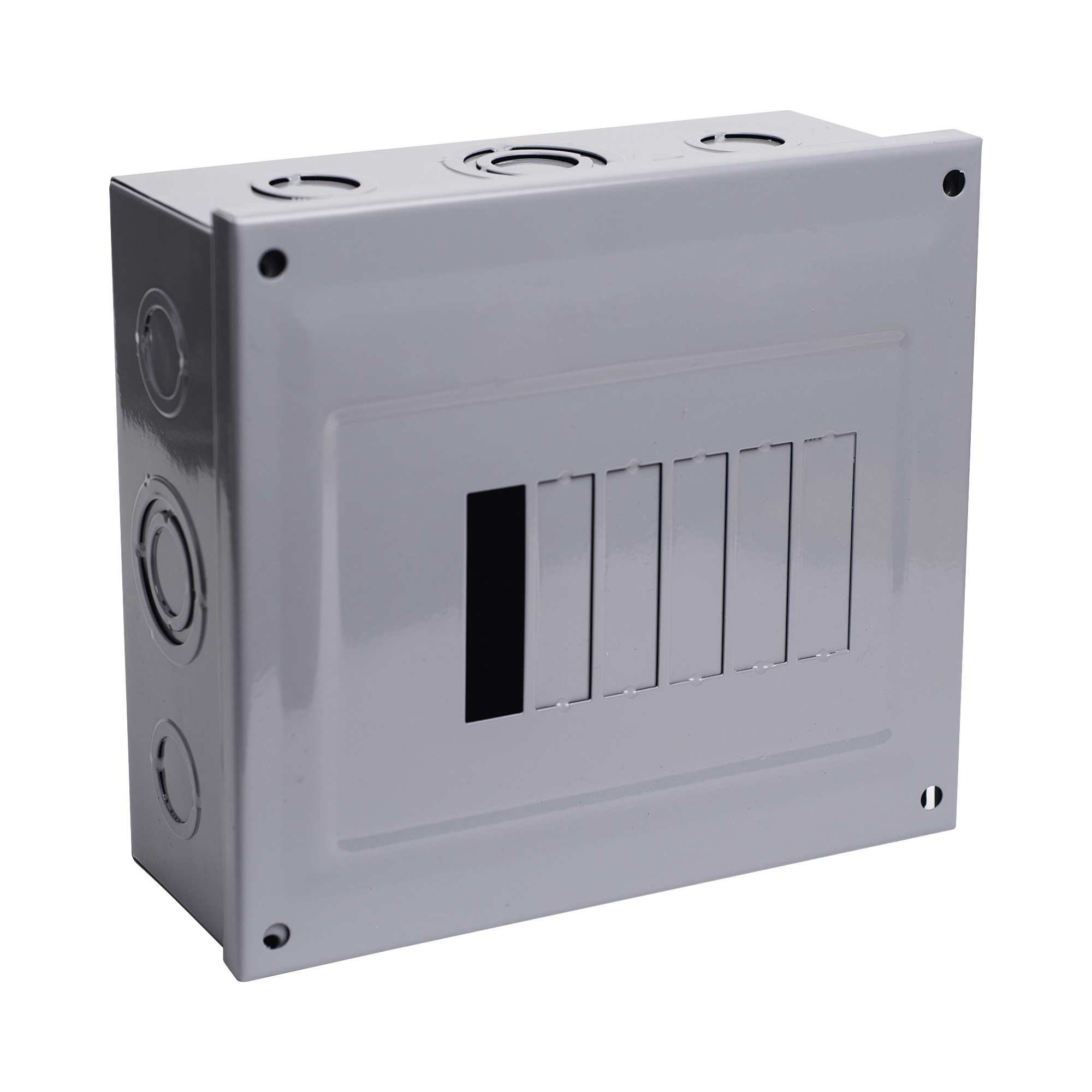 Centro de Carga para Sobreponer, 06 Polos, 60 A, 1 Fase 3 Hilos, 120/240 V AC, 60Hz